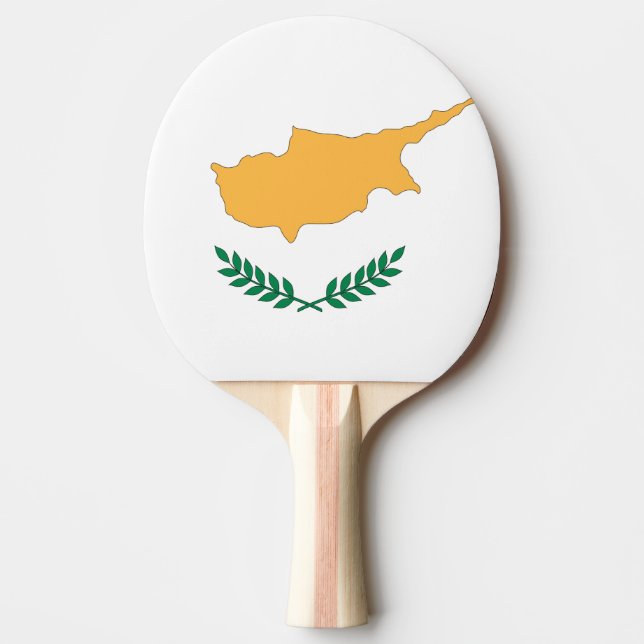 Cyprus Ping Pong Paddle (Front)