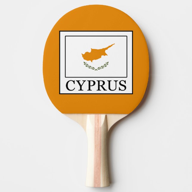 Cyprus Ping Pong Paddle (Front)