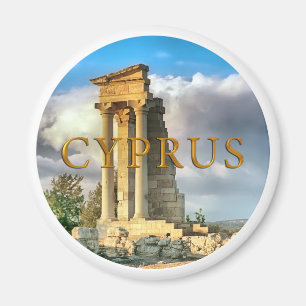 Cyprus ruins magnet
