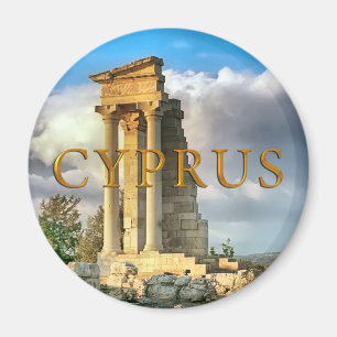 Cyprus ruins magnet