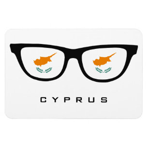 Cyprus Shades custom text & colour magnet