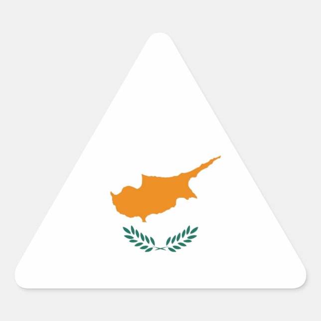 CYPRUS TRIANGLE STICKER (Front)