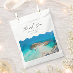 Cyprus Wedding Favour Protaras Thank You Photo Bag