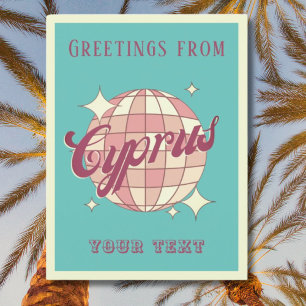 Cyprus Zypern Retro Vintage Postcard