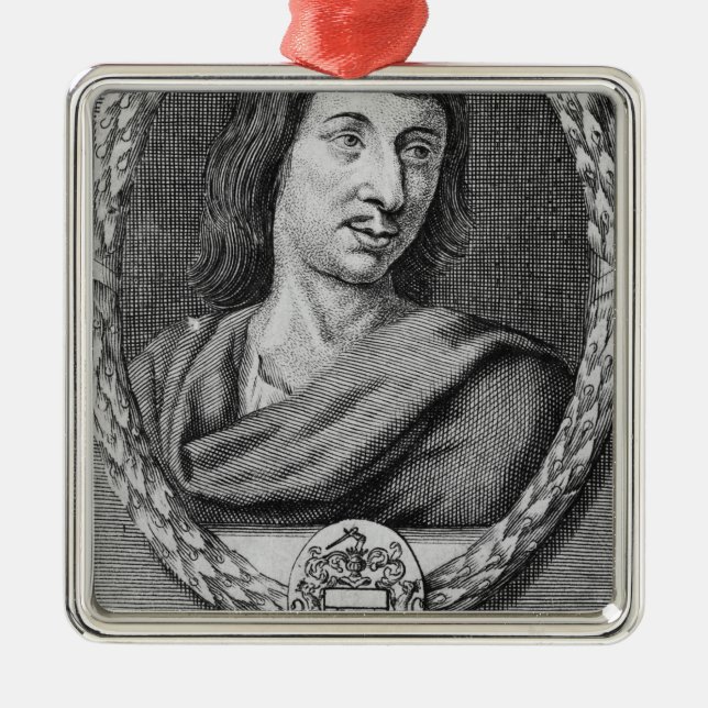 Cyrano de Bergerac Metal Ornament (Front)