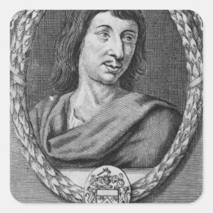 Cyrano de Bergerac Square Sticker