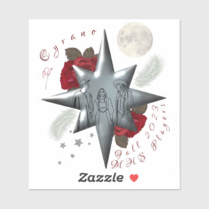 Cyrano New Design Sticker