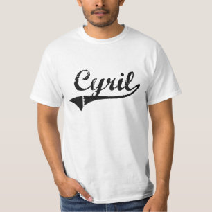 Cyril Classic Style Name T-Shirt