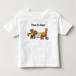 Cyril the Squirrel on Vacation Toddler T-Shirt