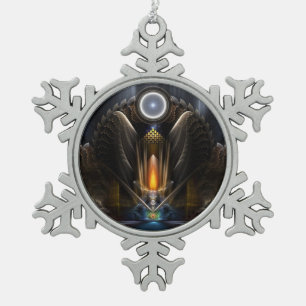 Cyritous, Temple Orb Of Karinos Snowflake Ornament