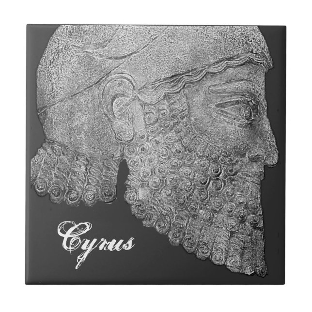Cyrus The Great Ceramic Tile (Front)