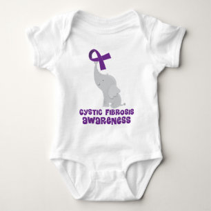 Cystic Fibrosis Awareness Gift Idea Baby Bodysuit