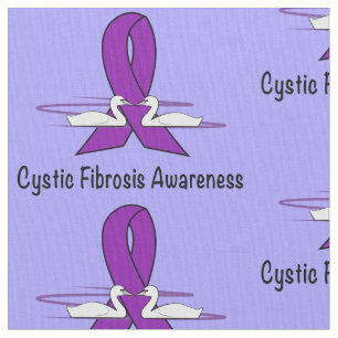Cystic Fibrosis Awareness with Swans of Hope Fabric