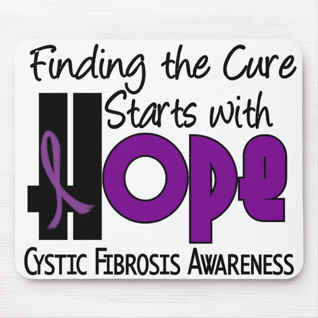 Cystic Fibrosis HOPE 4 Mouse Pad (Front)