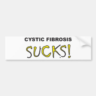 Cystic Fibrosis Sucks.jpg Bumper Sticker