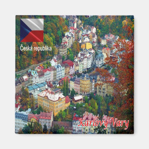 CZ - Czech Republic - Karlovy Vary Magnet