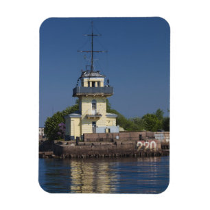 Czar Peter the Greats Naval fortress town Magnet