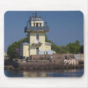 Czar Peter the Greats Naval fortress town Mouse Pad