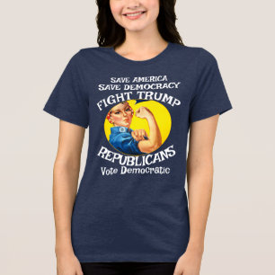 Czar Rue Liar Trump Iran War Bombing Epstein Files Tri-Blend Shirt