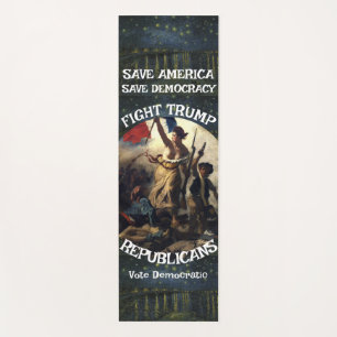 Czar Rue Liar Trump POTUS Patriotic MAGA Train WH Yoga Mat