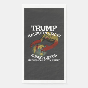 CZAR Trumps Kaiser Bill German Dictator Fascist Napkin