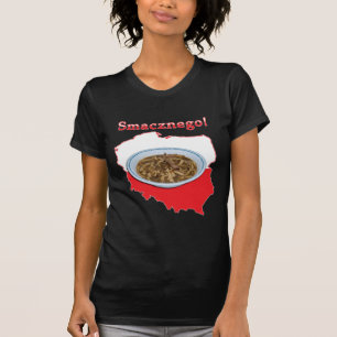 Czarnina Smacznego Polish Map T-Shirt