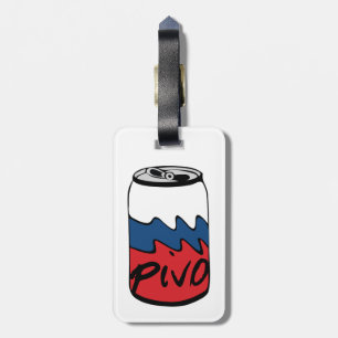 Czech Beer (Pivo) Luggage Tag