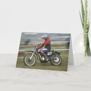 Czech birthday card