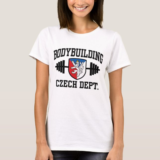 Czech Bodybuilding T-Shirt (Front)