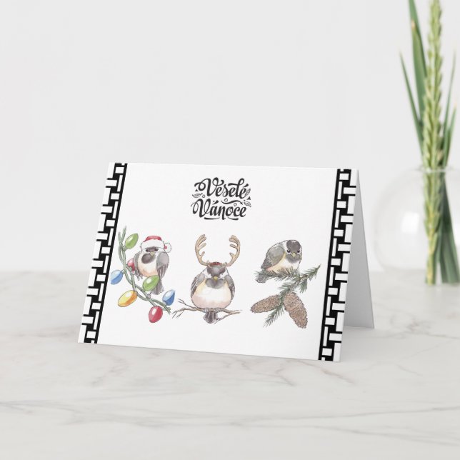 Czech Christmas Greeting Card (Front)