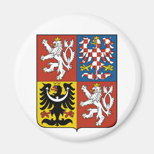 czech emblem magnet