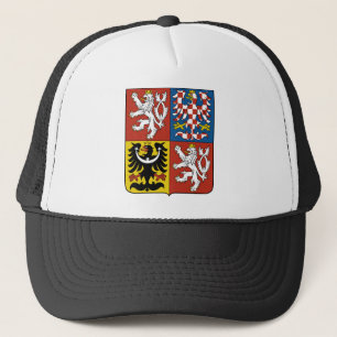 czech emblem trucker hat