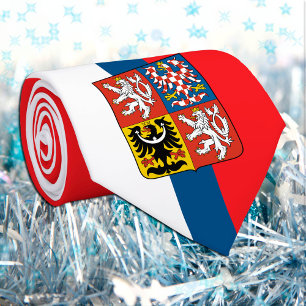 Czech Flag & Czech Republic, business /sports Tie
