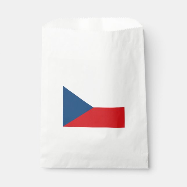 Czech Flag Favour Bag (Front)