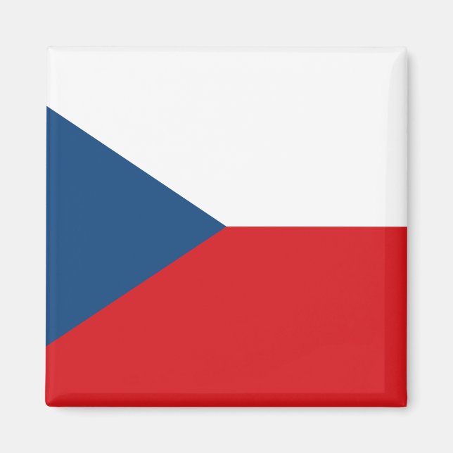 Czech Flag Magnet (Front)