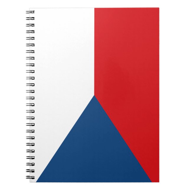 Czech Flag Notebook (Front)