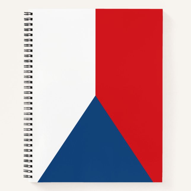 Czech Flag Notebook (Front)