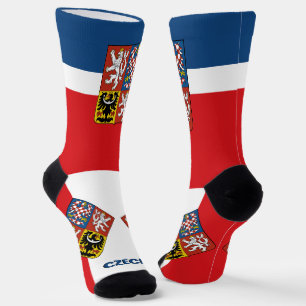 Czech Flag Patriotic, Sustainable Czech Republic Socks