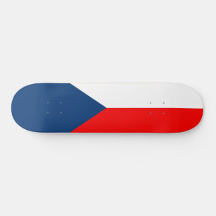 Czech Flag Skateboard