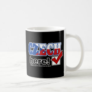 Czech Here (Dark) Coffee Mug