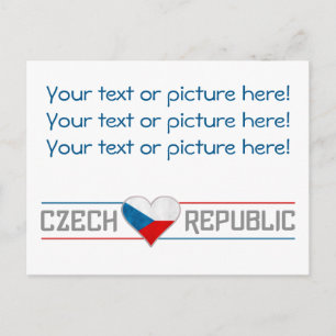 CZECH postcard - customise!