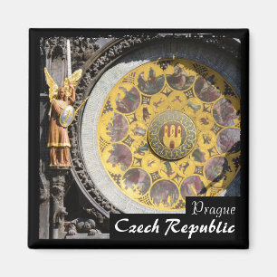 Czech, Prague - Astronomical Clock (Magnet) Magnet