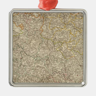 Czech Republic 3 Metal Ornament