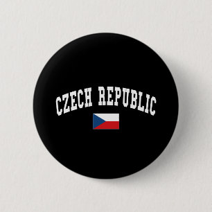 CZECH REPUBLIC 6 CM ROUND BADGE