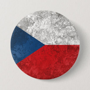 Czech Republic 7.5 Cm Round Badge