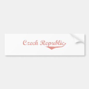 Czech Republic Bumper Sticker
