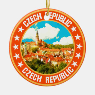 Czech Republic Ceramic Ornament