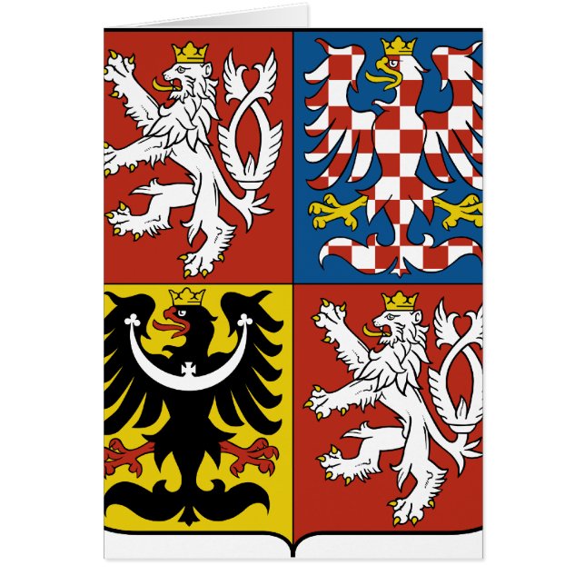Czech Republic Coat of arms CZ (Front)