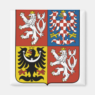 Czech Republic Coat of Arms detail Magnet