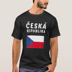 Czech Republic Czech Flag souvenir T-Shirt